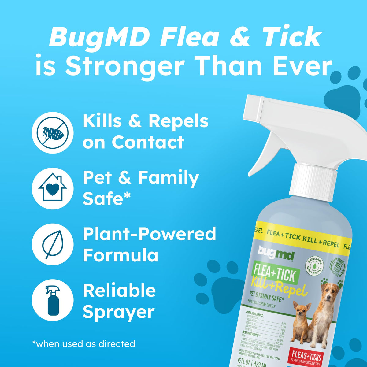 Flea and Tick Spray for Dogs A933