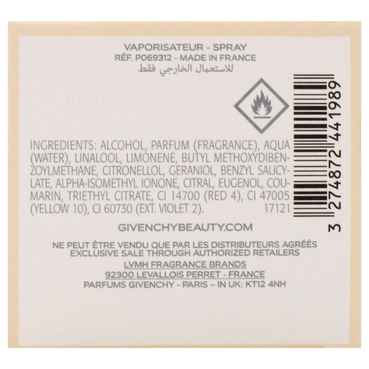 2.7 oz EDT Spray A678420