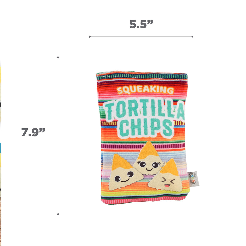 Tortilla Chips Puzzle Squeaky Dog Toys W479