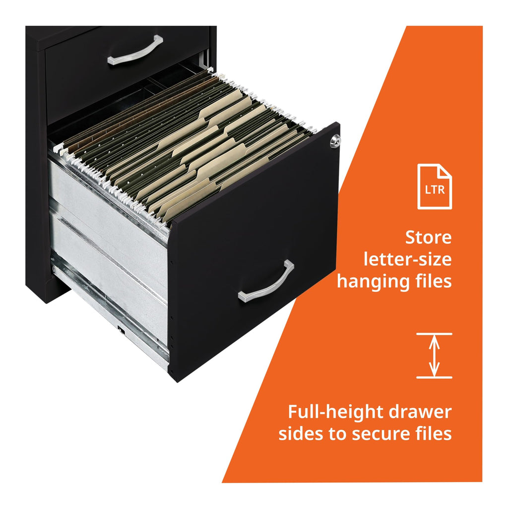 2 Drawer Locking Steel Filing Cabinet X814520