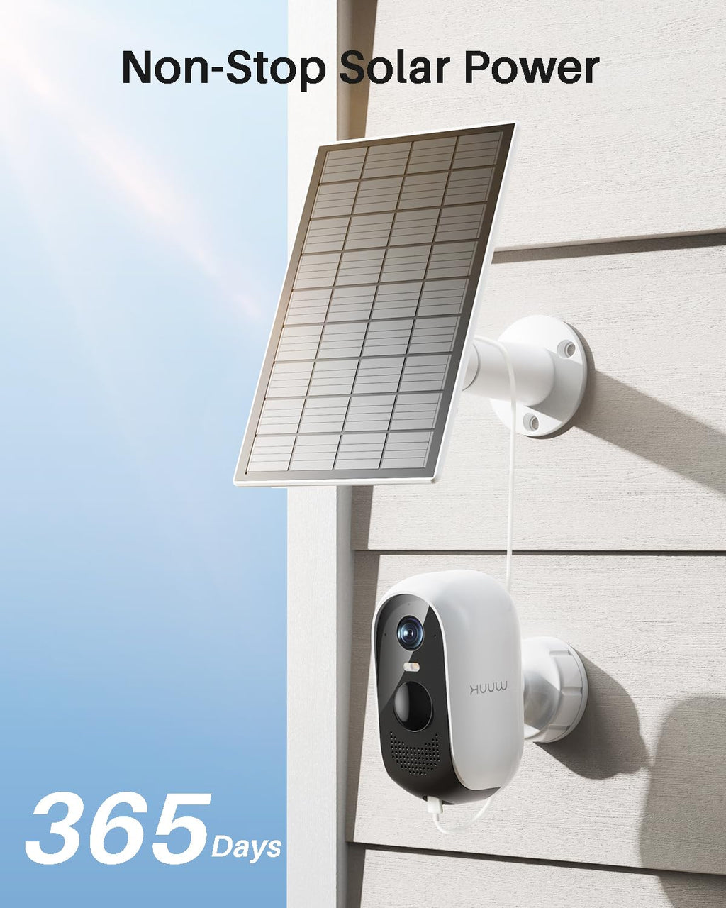 Solar Security Cameras Wireless Outdoor 2K Q566