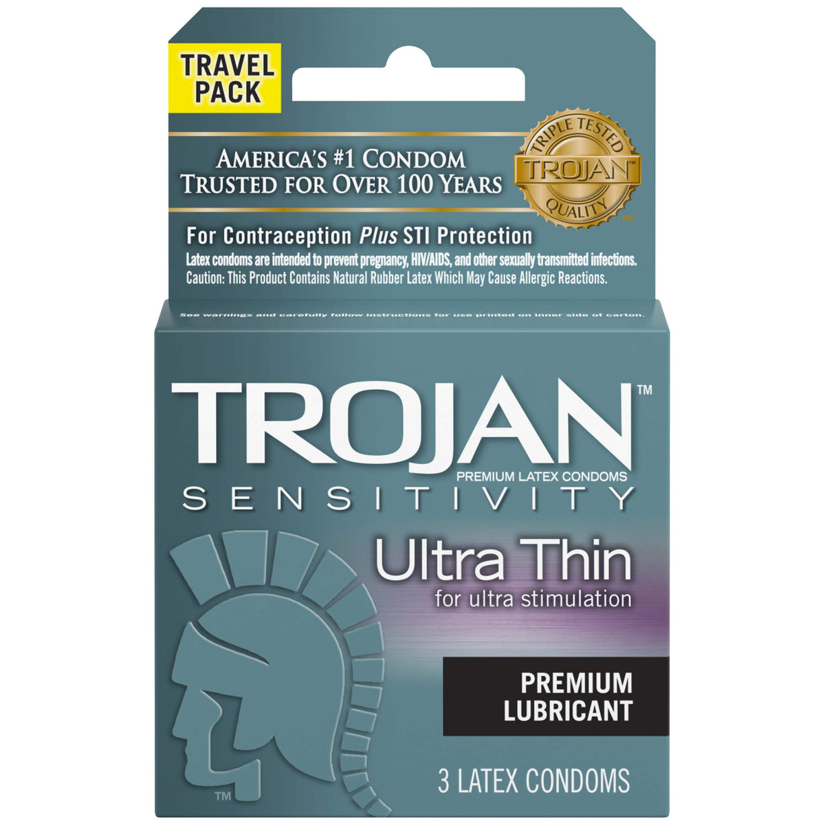 Ultra Thin Lubricated Condoms 3 Count N227415