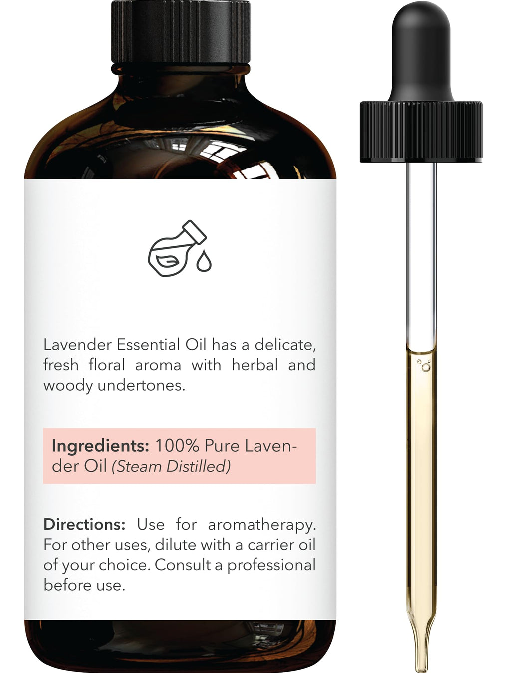 Lemon Eucalyptus & Lavender Essential Oils 4 Fl Oz Pack of 2 G6704