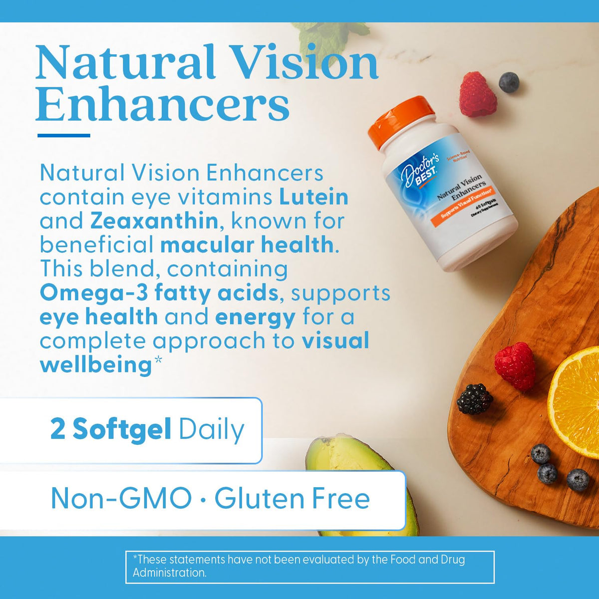 Natural Vision Enhancers 60 Softgels R66829