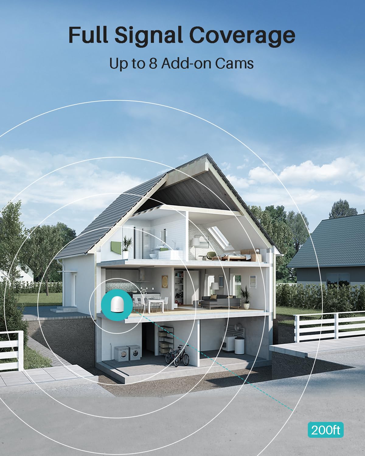 Solar Security Cameras Wireless Outdoor 2K Q566