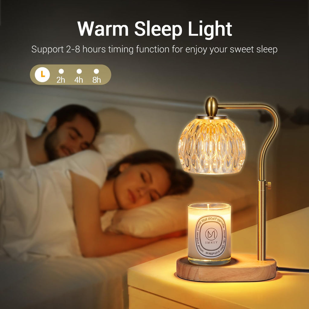 Candle Warmer Lamp with Timer & Dimmer Height Adjustable K9125