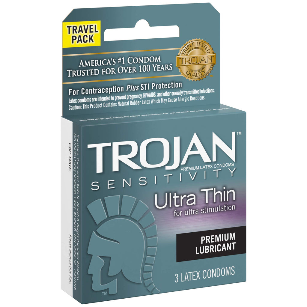 Ultra Thin Lubricated Condoms 3 Count N227415