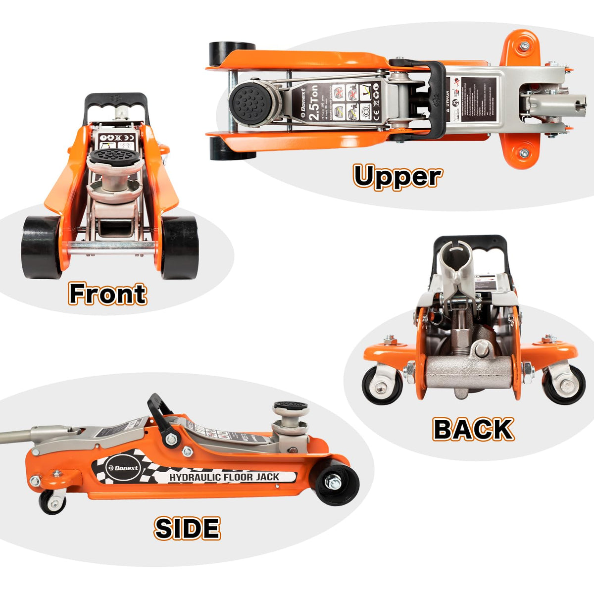 2.5 Ton Low Profile Racing Floor Jack D327