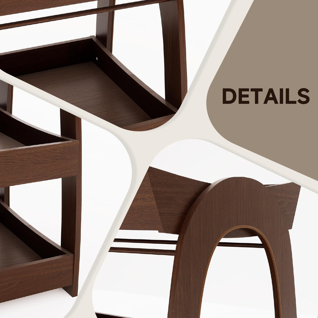 Wood 2-Tier Baby Changing Table A1609