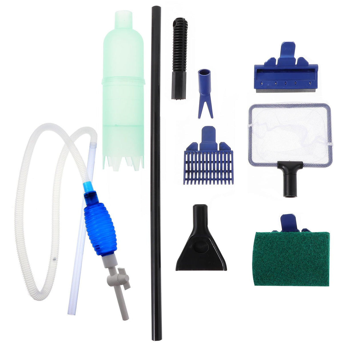 Aquarium Cleaning Tool Set with Hose and Airbag P990
