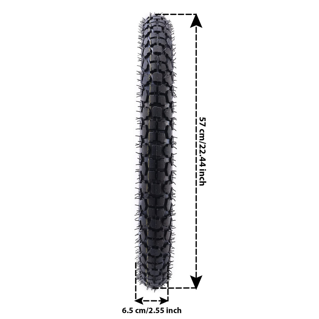 2.50/2.75-17 Motorcycle Tire and Inner Tube H9172
