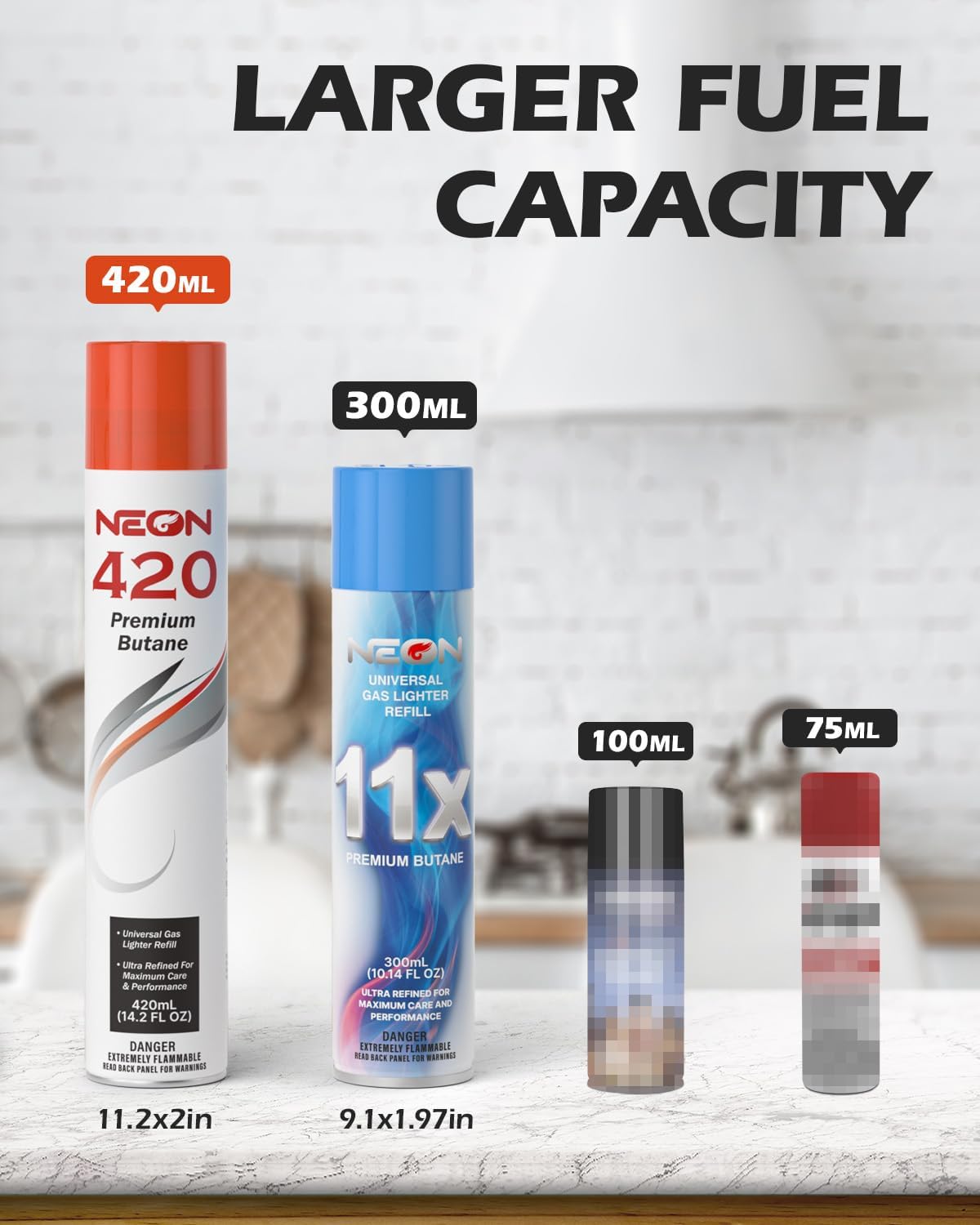 420ml Butane Refill 12 Cans Q232