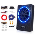 1200W Slim Under-Seat Powered Car Subwoofer with Built-in Amp L2157