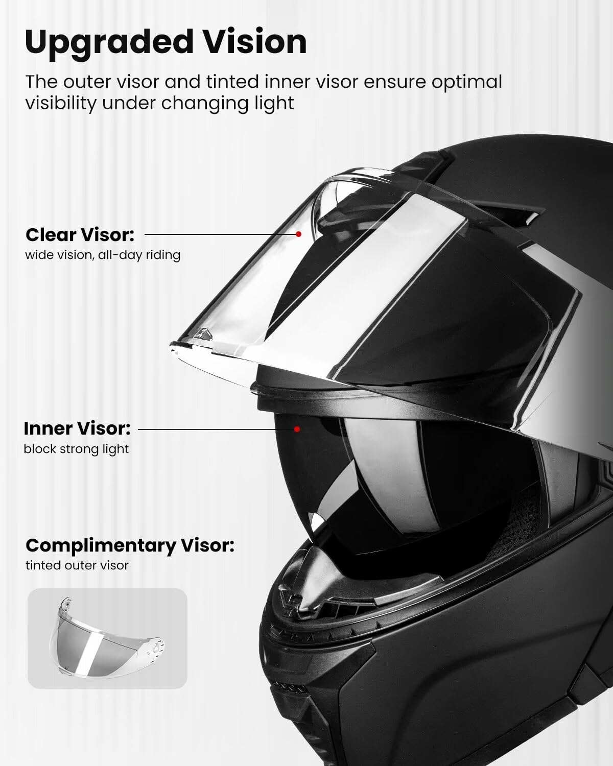 Modular Motorcycle Helmet X126