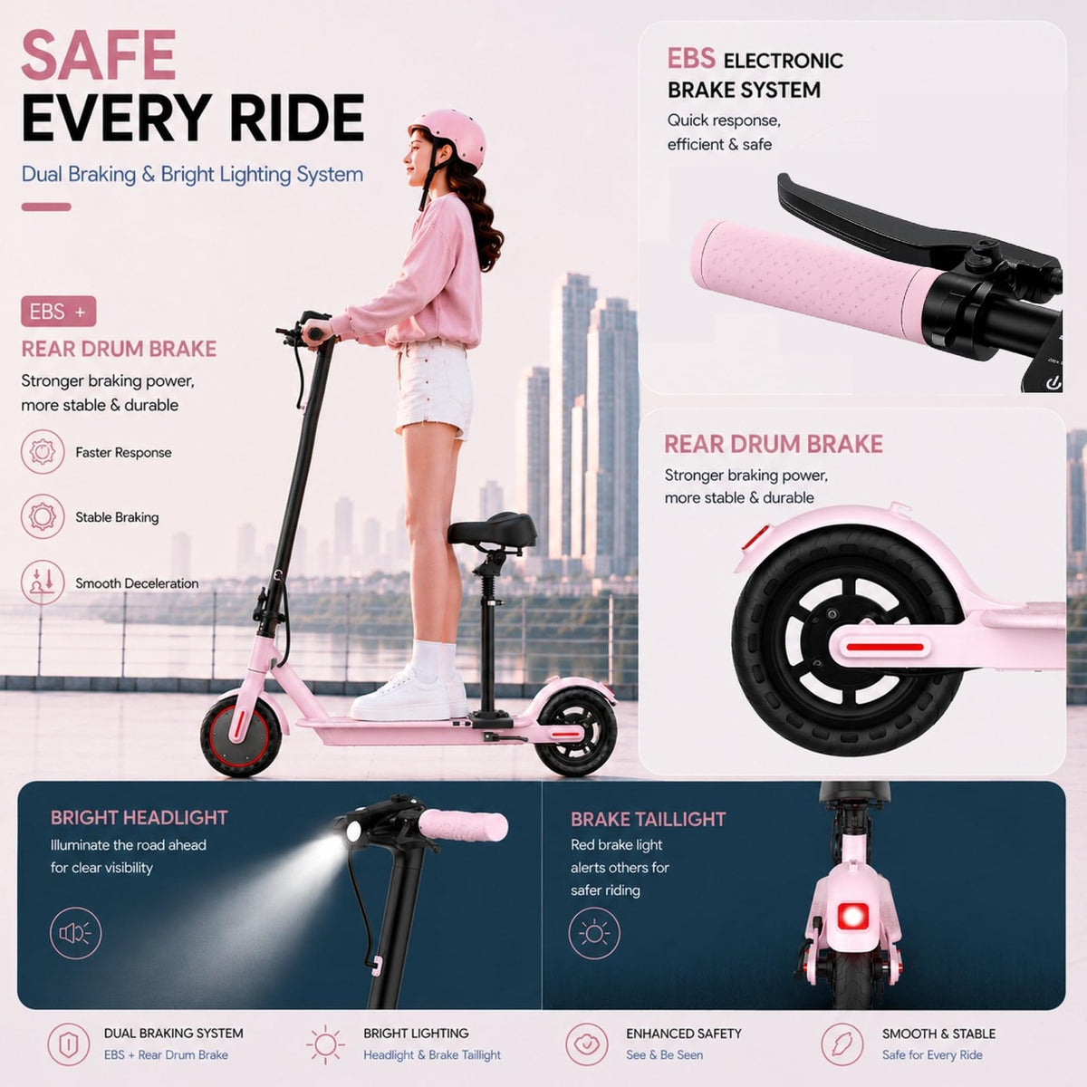 350W/500W Electric Scooter G37012