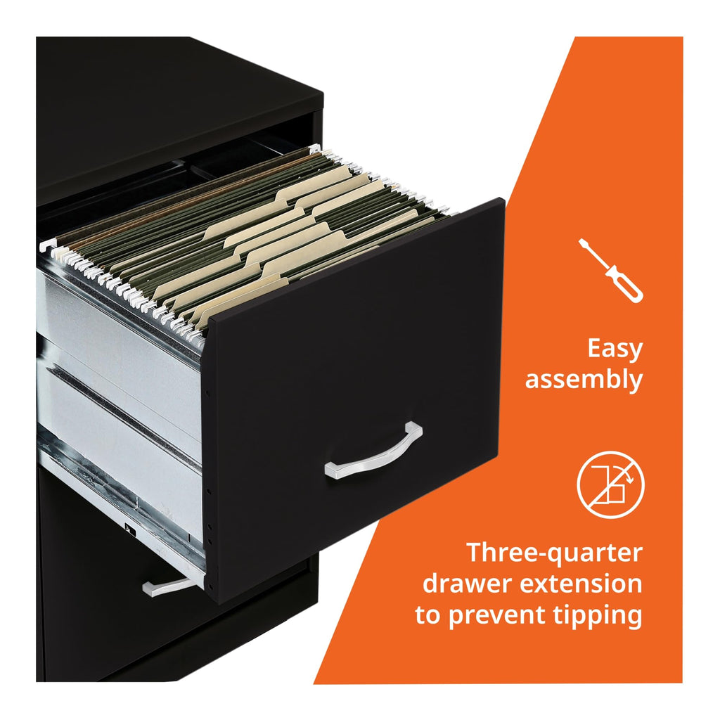 2 Drawer Locking Steel Filing Cabinet X814520