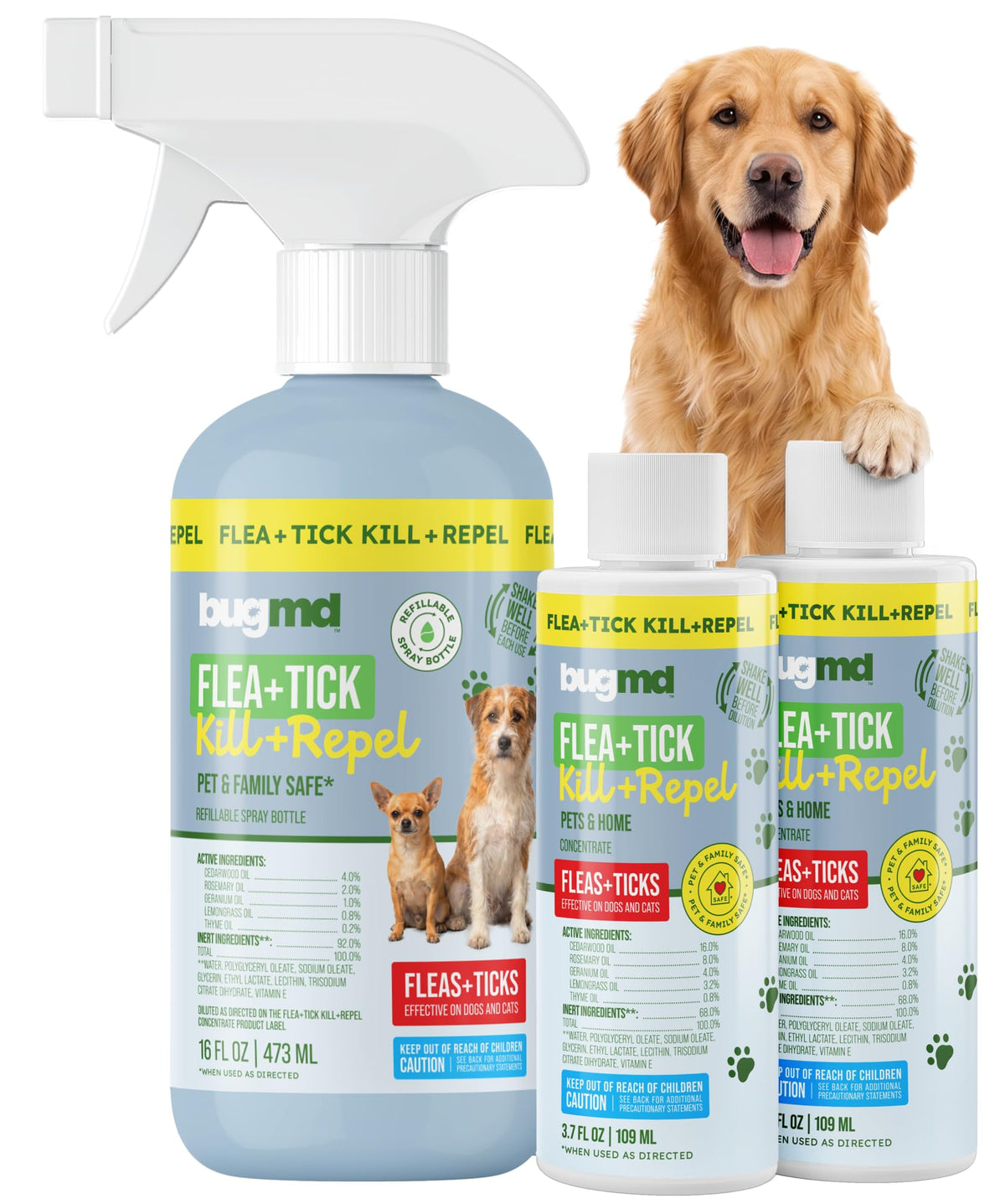 Flea and Tick Spray for Dogs A933