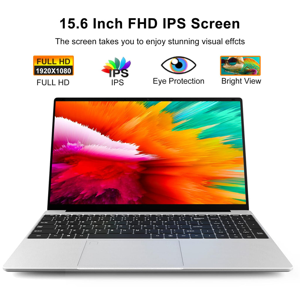 15.6 Inch Laptop 8GB RAM 512GB SSD 1080P FHD IPS A364675