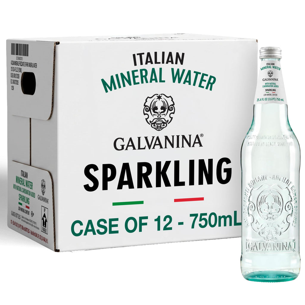 Sparkling Mineral Water 750 ml 12 Glass Bottles R5817