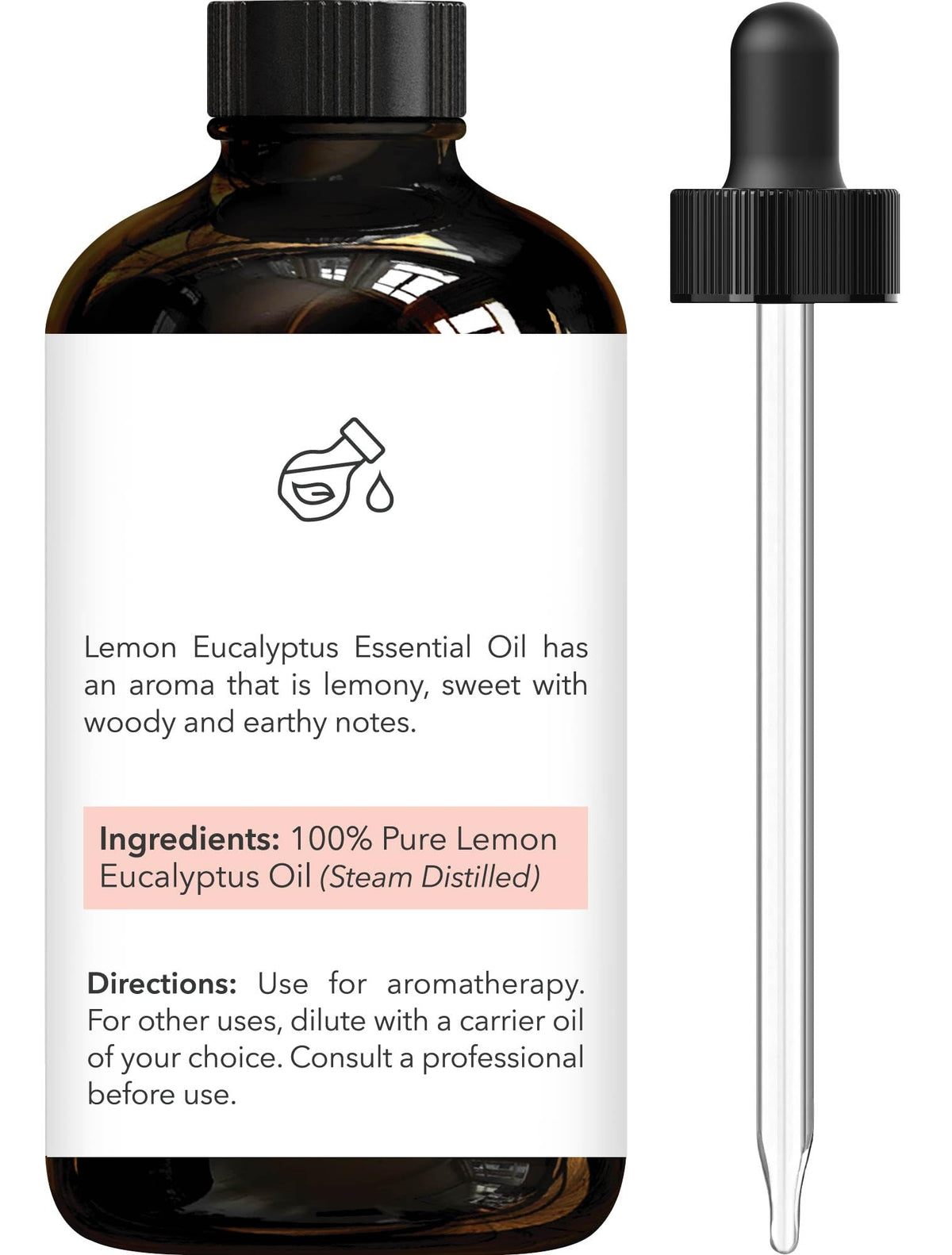 Lemon Eucalyptus & Lavender Essential Oils 4 Fl Oz Pack of 2 G6704