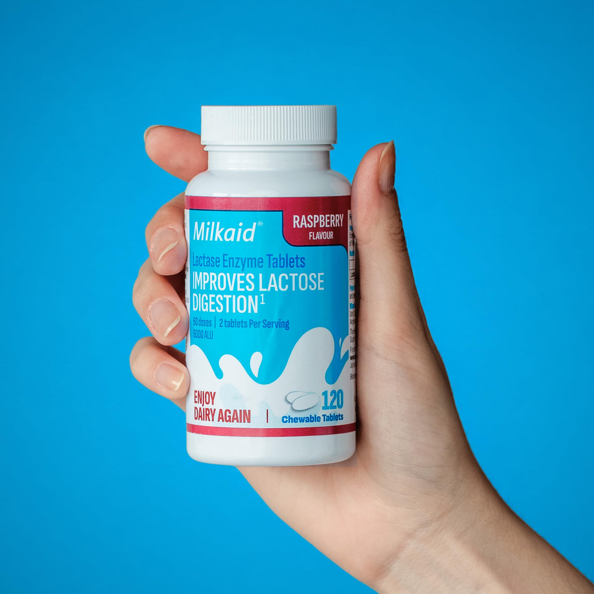 Chewable Lactase Enzyme Tablets 4 x 120 X7984