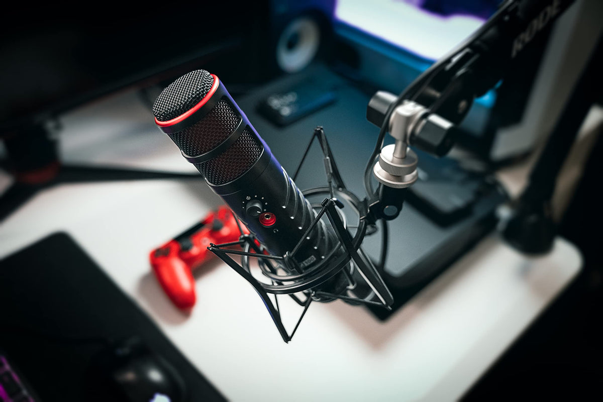 USB Dynamic Microphone & Desk-Mounted Boom Arm T685