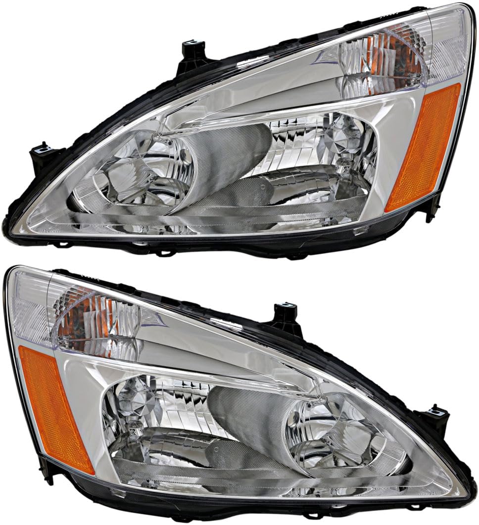 Headlight Compatible With Honda Accord Hybrid 2003 2004 2005 2006 2007 V4674