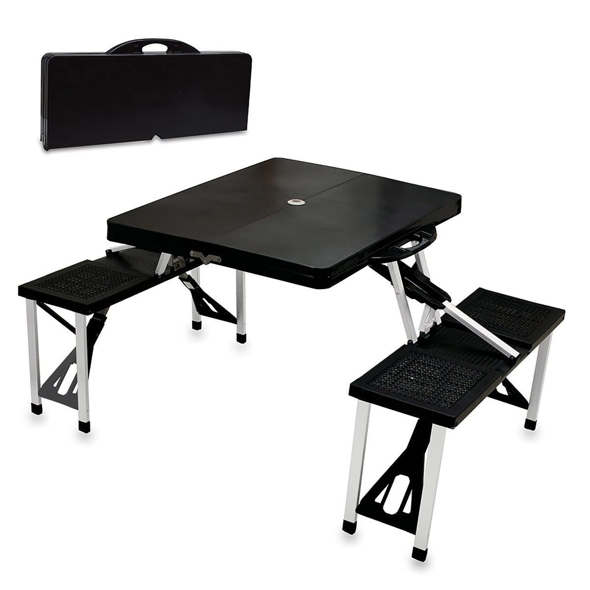 Portable Folding Picnic Table with Seats for 4 G794