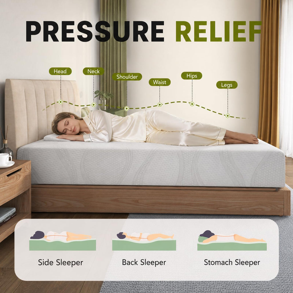 6 Inch Twin Memory Foam Mattress D934810