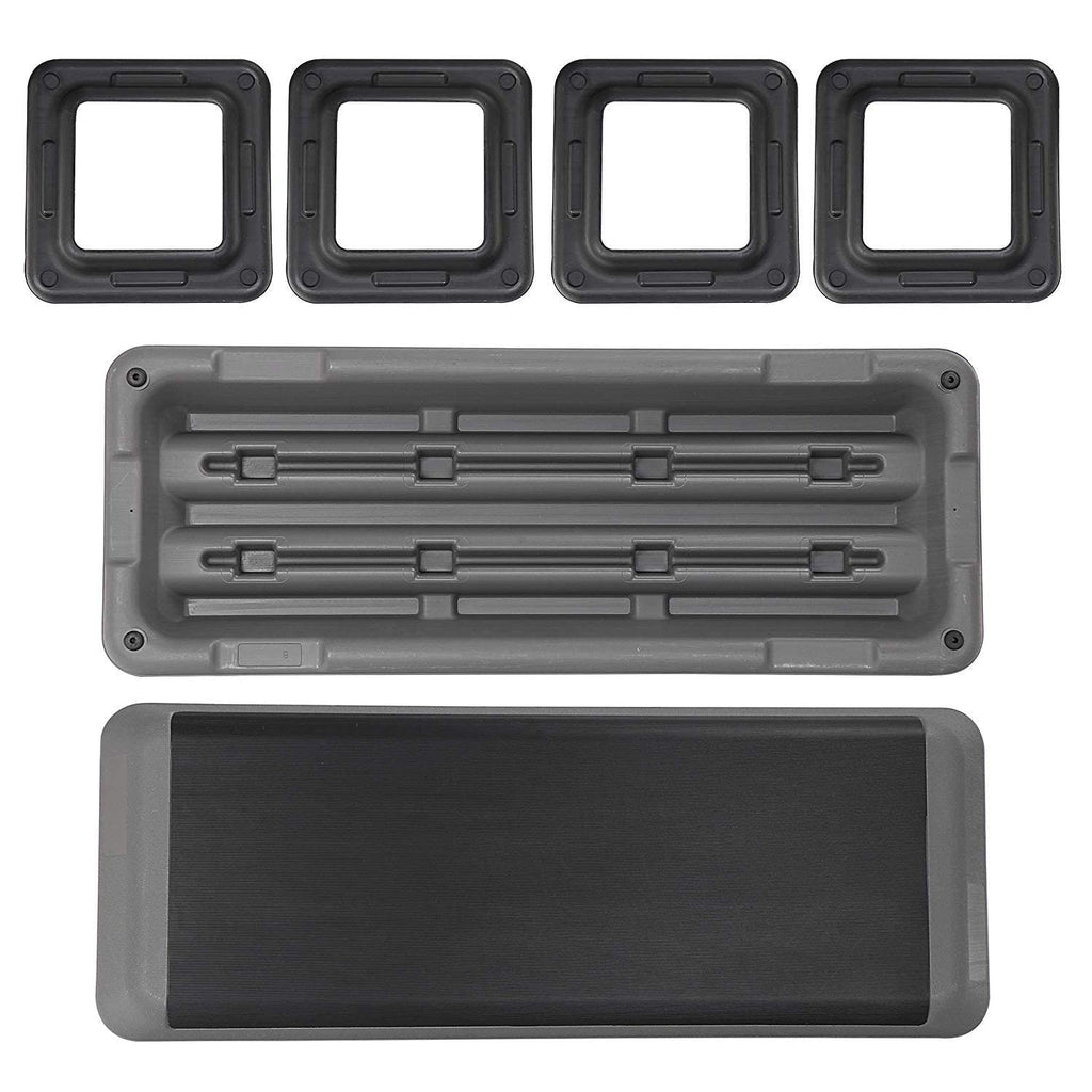 43-inch Adjustable Aerobic Stepper with 4 Risers V68845