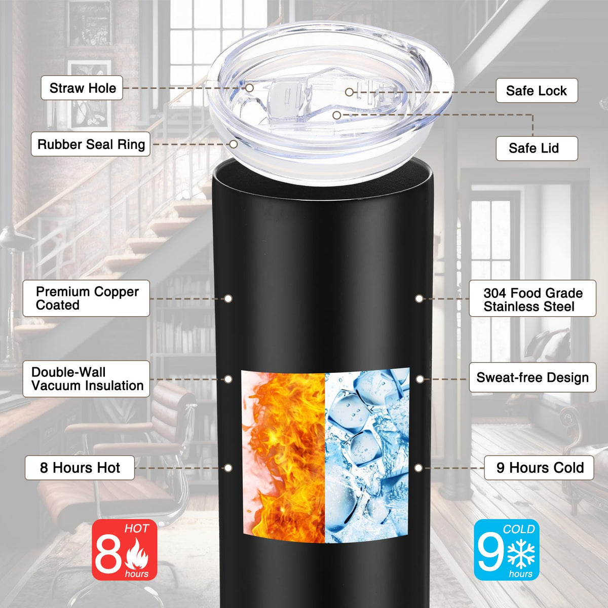 20oz Tumblers Set of 6 C571261