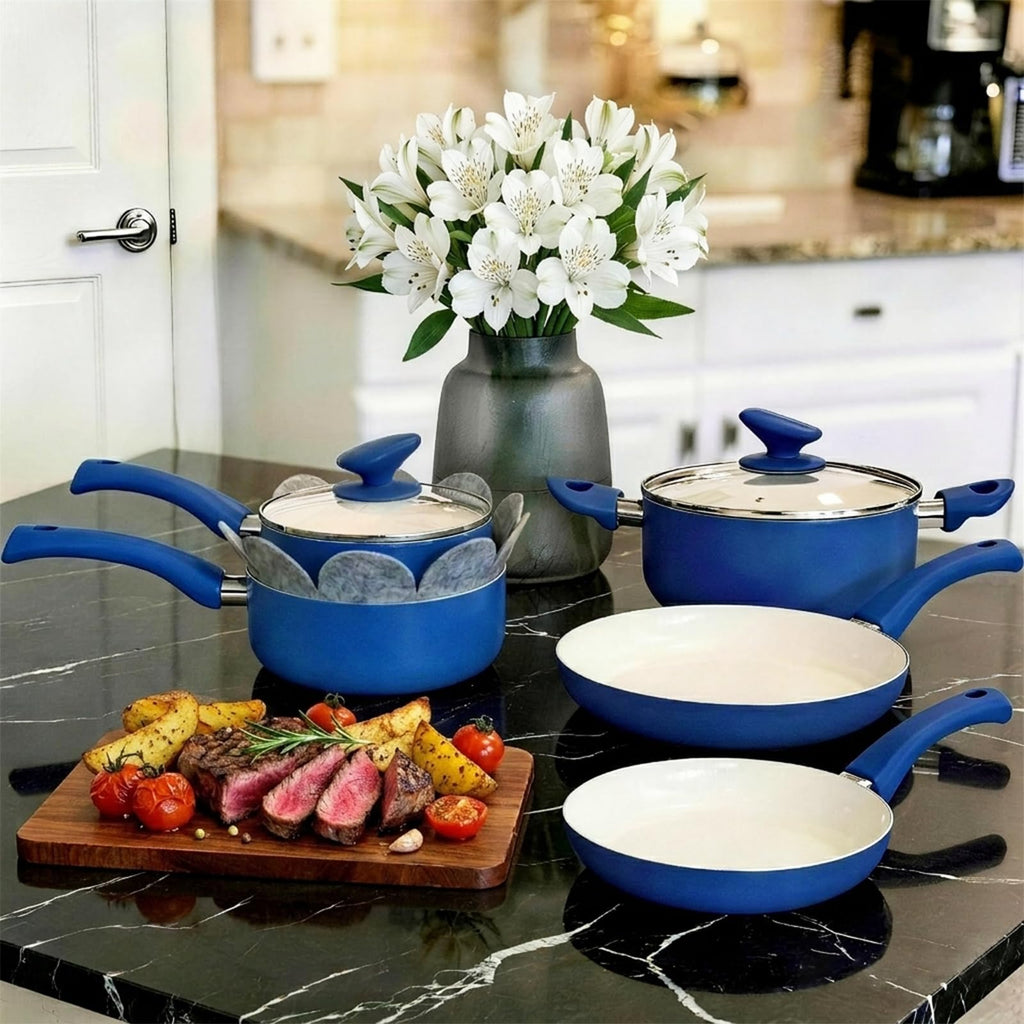 Ceramic Nonstick 12 Piece Cookware Set K9957