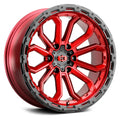 20x9 6x5.5" +12mm Red Wheel Rim N4331