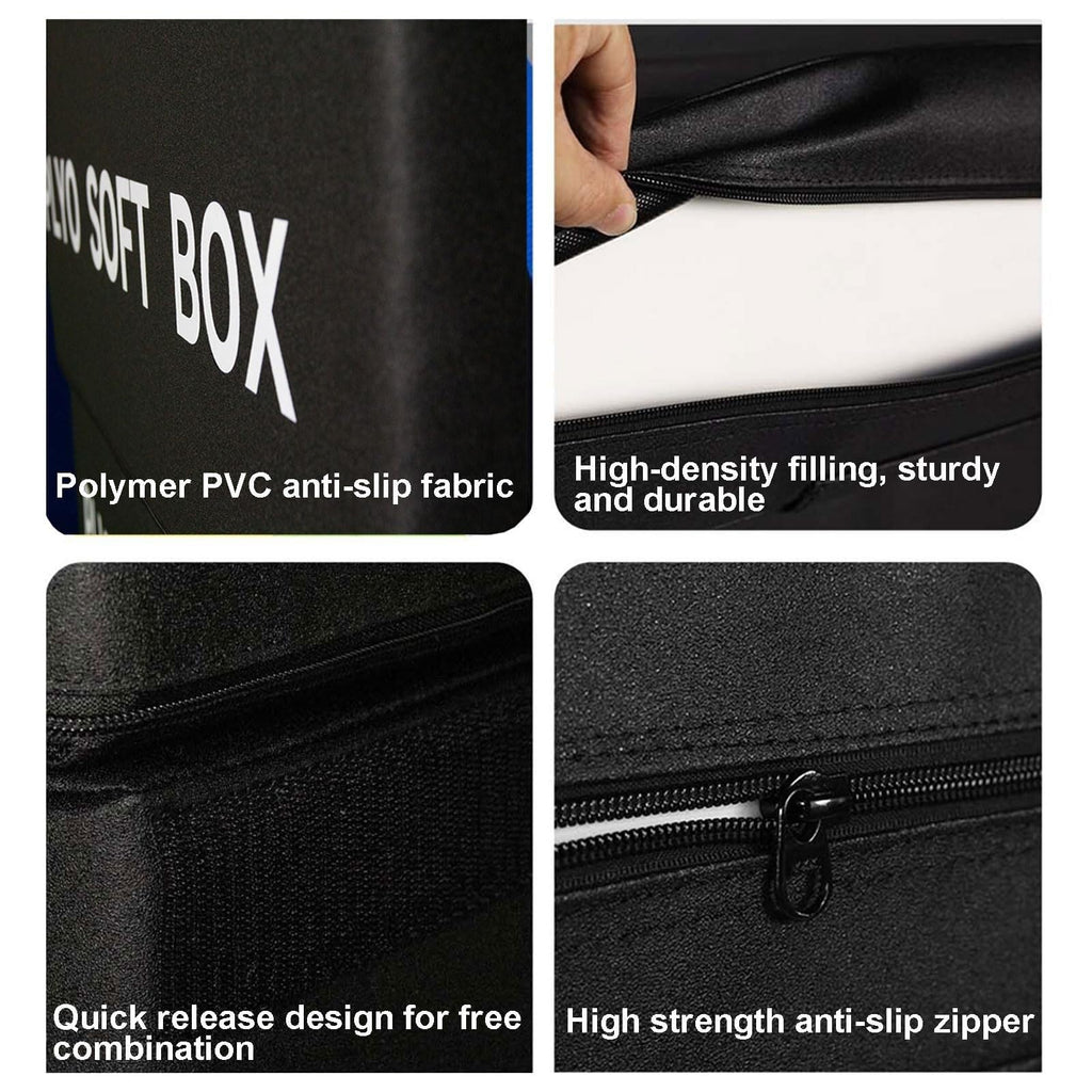 4-in-1 Foam Jumping Exercise Box Non-slip PU Leather Cover E16413