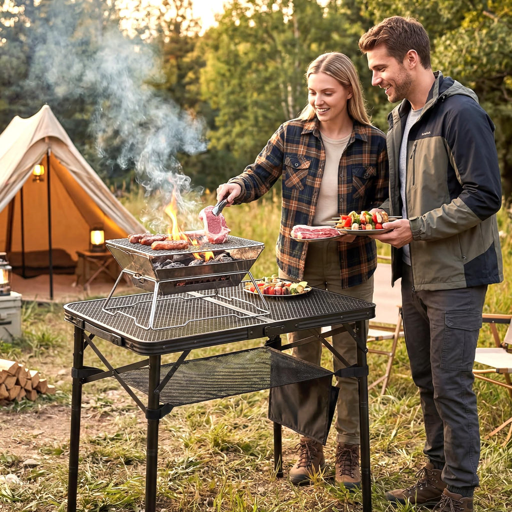 Folding Grill Table Q77043