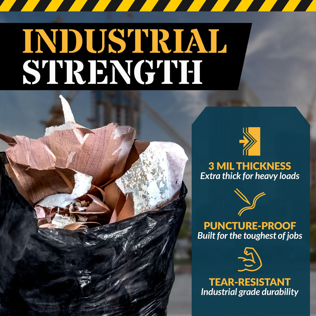 55 Gallon Heavy Duty Trash Bags U414