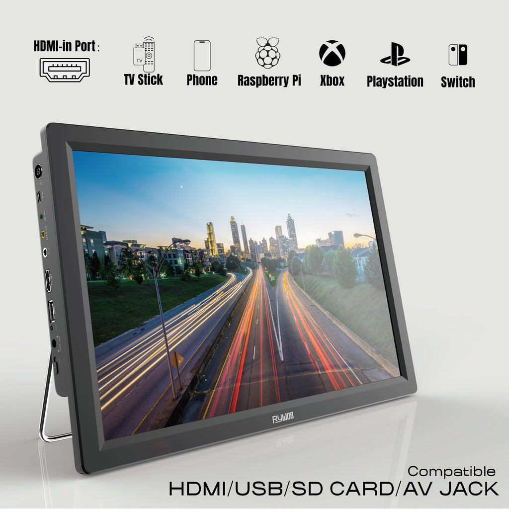 14 Inch Portable TV with Digital Tuner A3804
