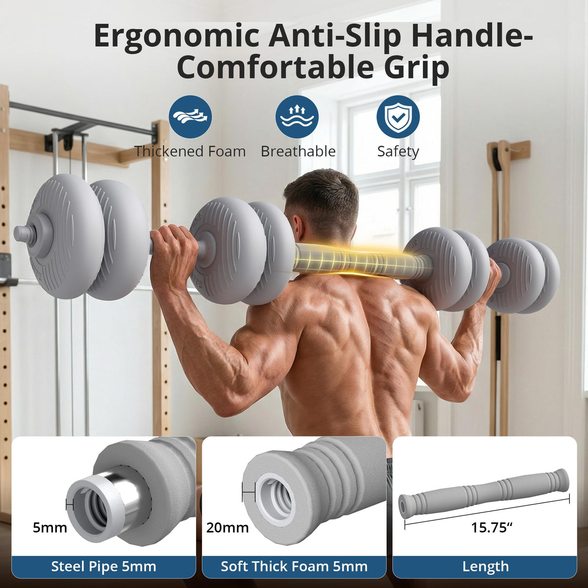 Adjustable Dumbbell Set with Connector K337505