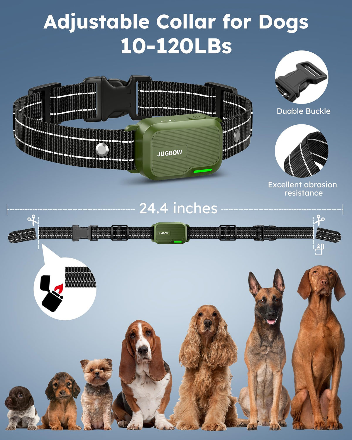 2 Dogs Shock Collar with Remote O2587