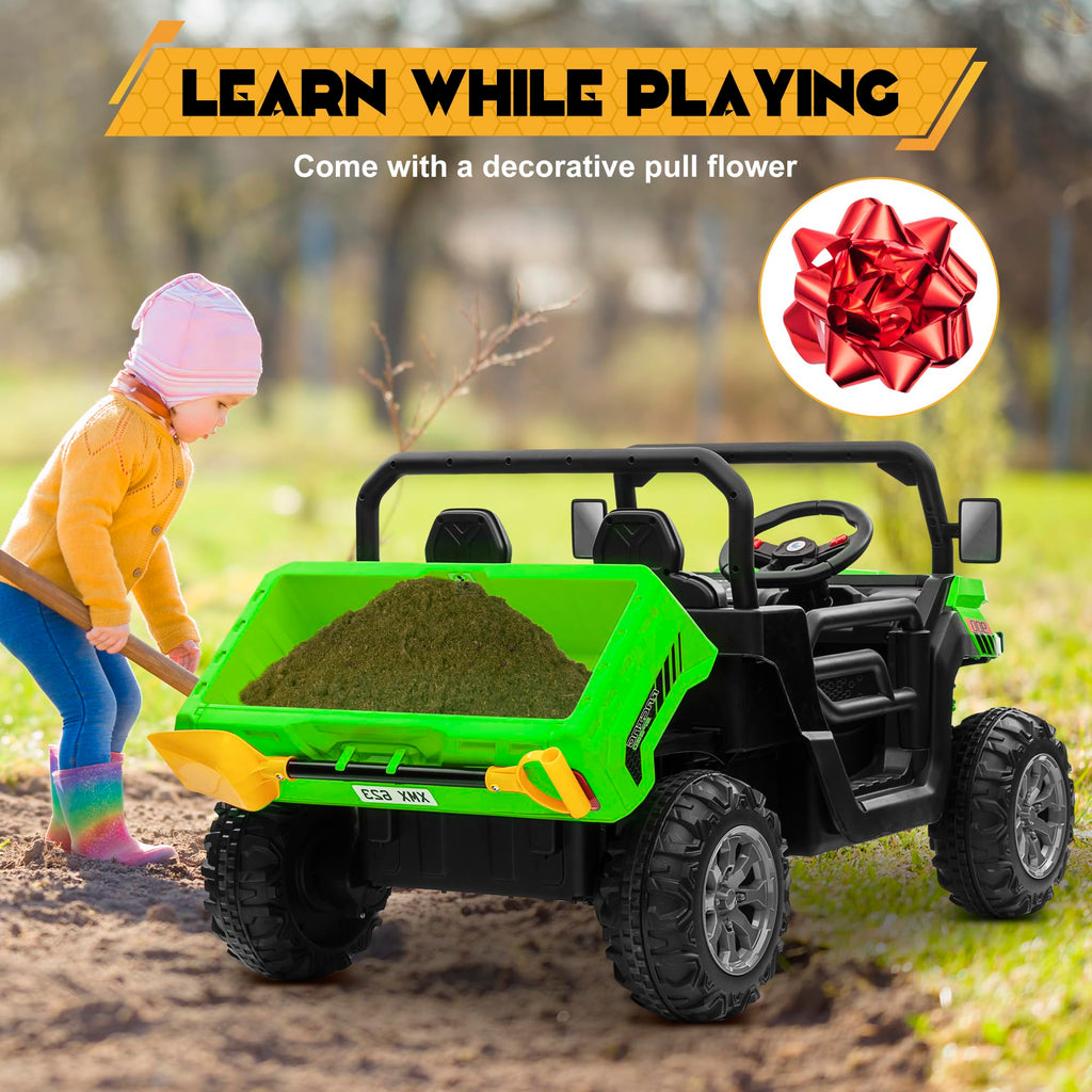 24V 4WD Ride on Car Dump Truck O347227
