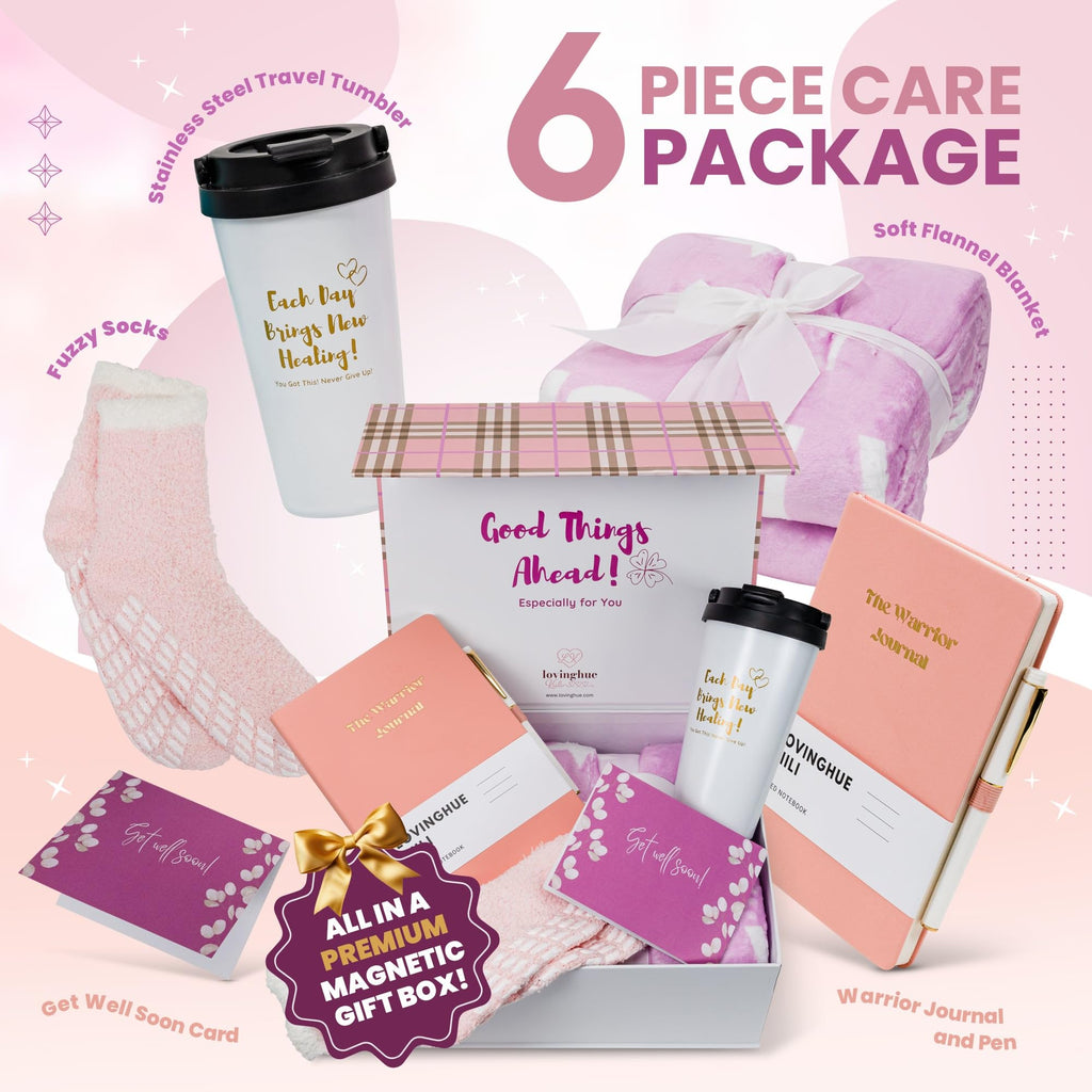 Blanket Socks Journal Tumbler Care Package B43667
