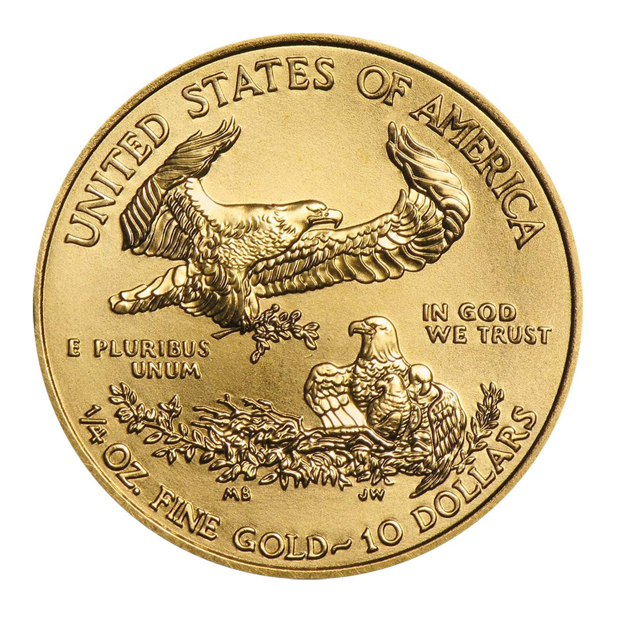 1/4 oz Gold American Eagle Coin Brilliant Uncirculated M10363