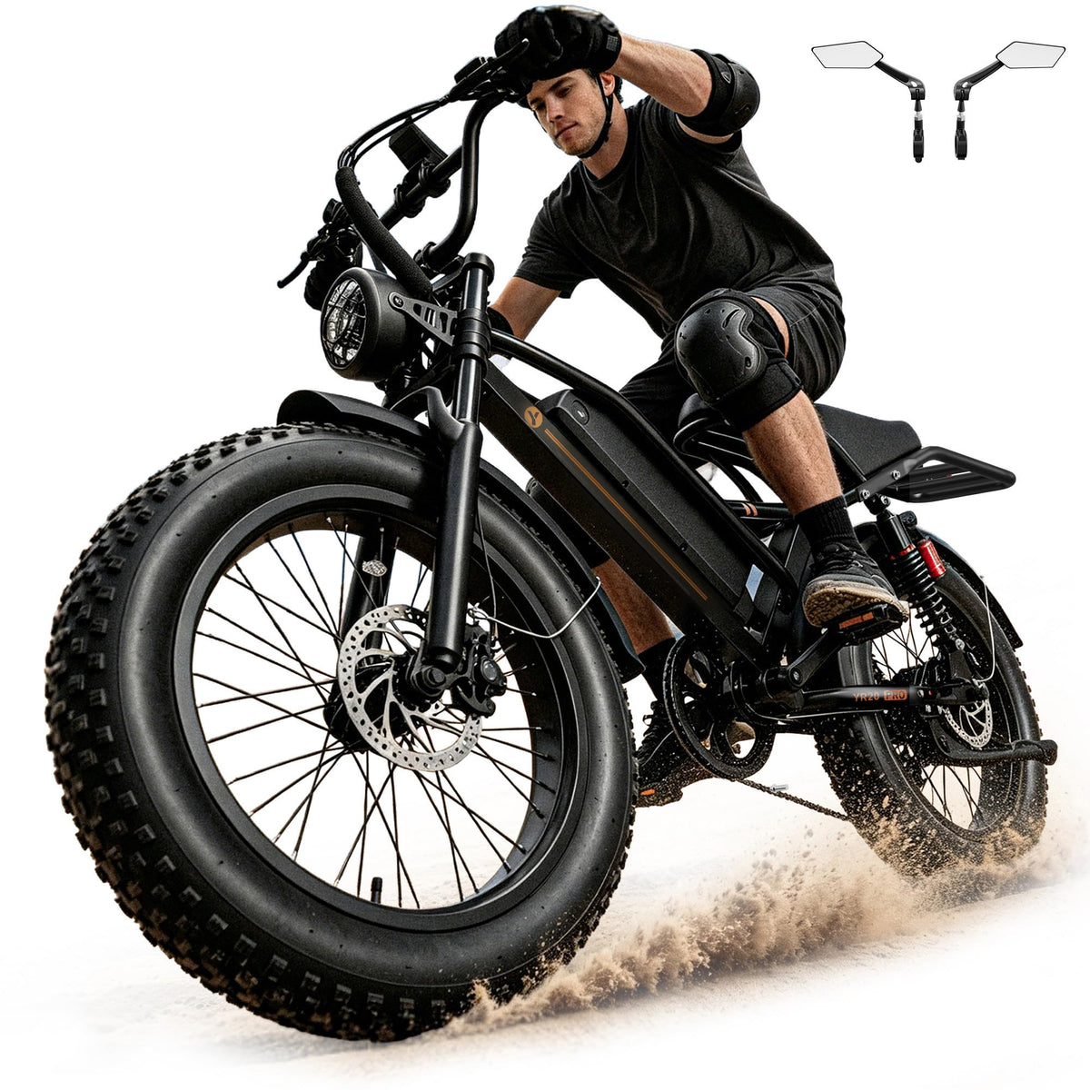 Electric Bike, 3000W Peak, 90 Miles & 38MPH C480