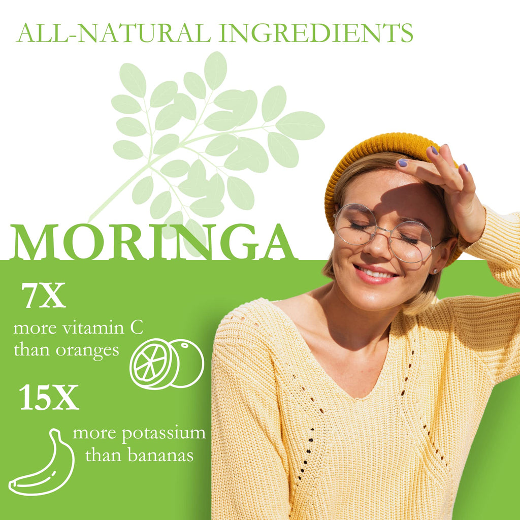 Organic Moringa Powder Capsules E63219