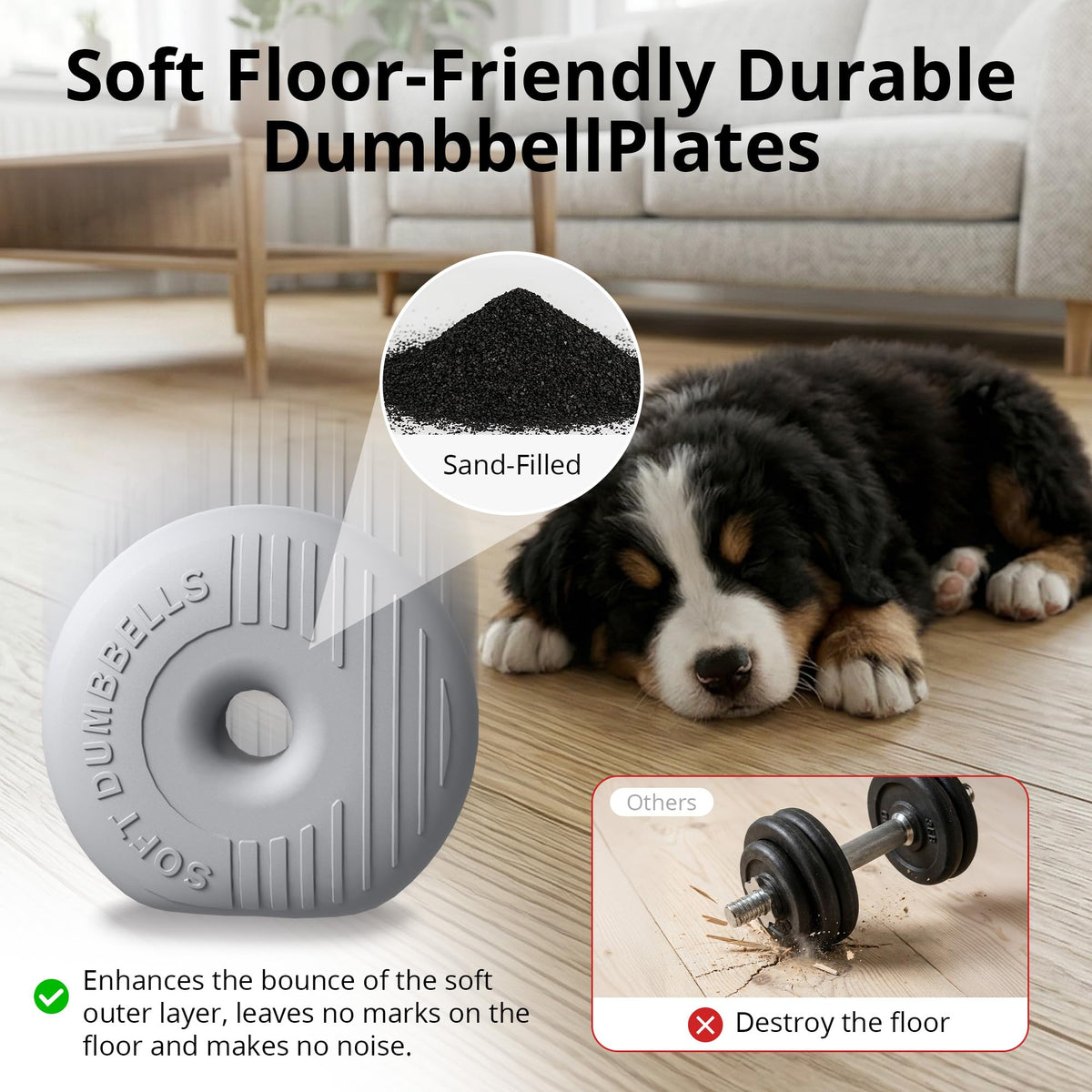 Adjustable Dumbbell Set with Connector K337505