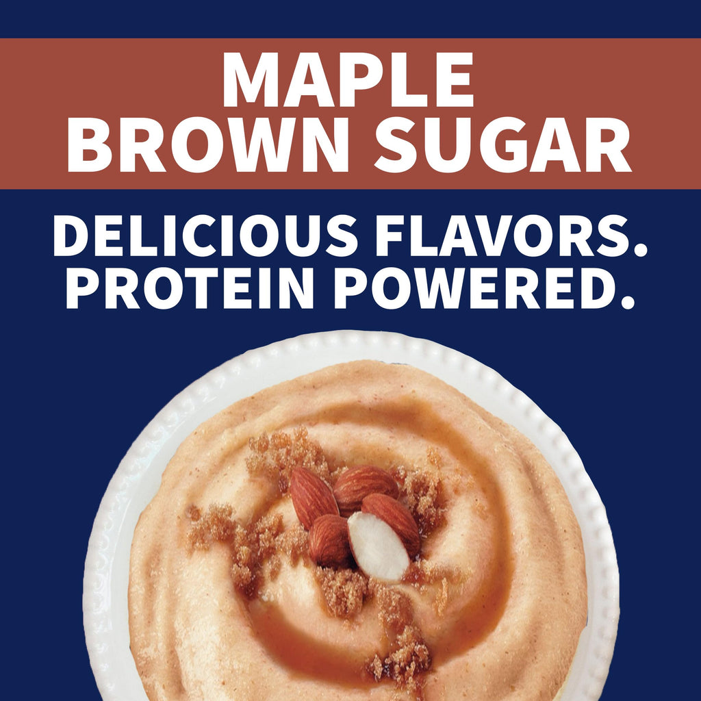 Instant High Protein Hot Cereal, Maple Brown Sugar, 12 Packets Z7922