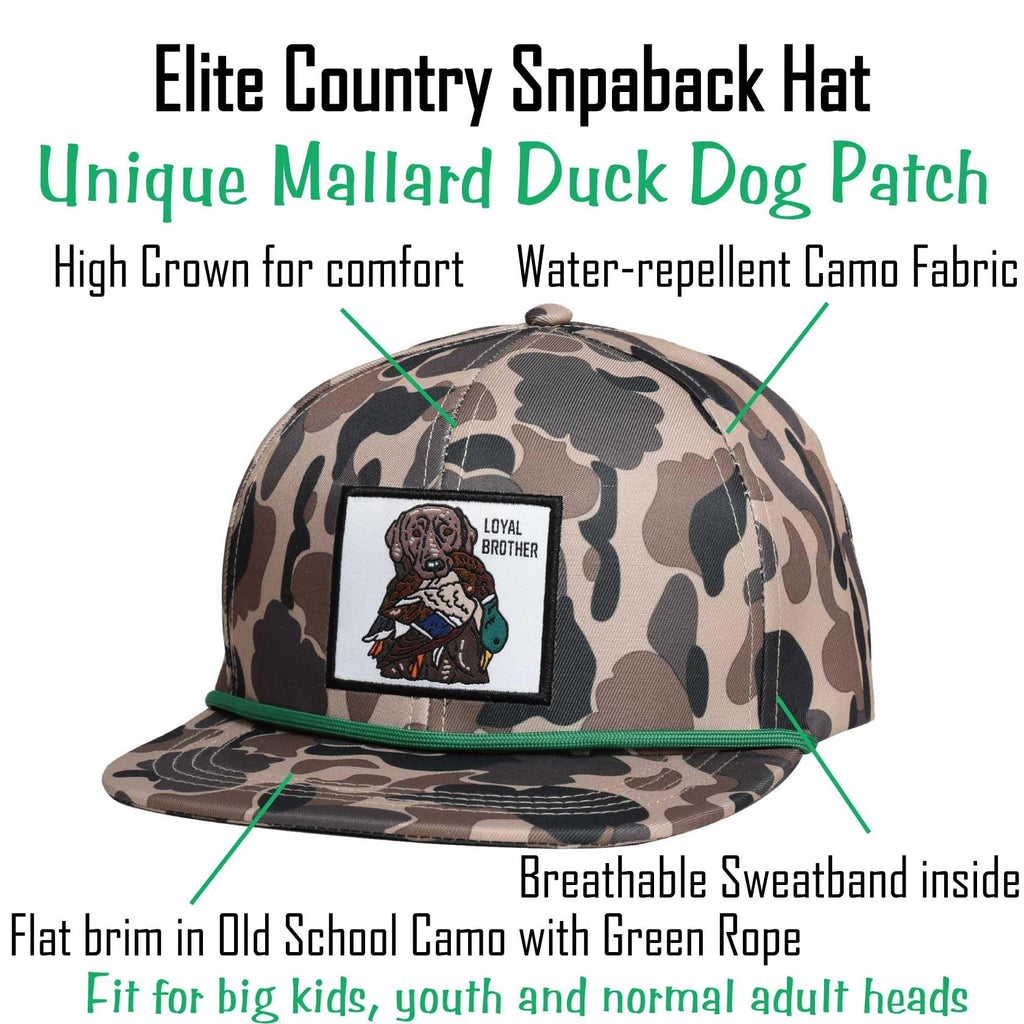 Youth Snapback Hat with Flat Brim Y142