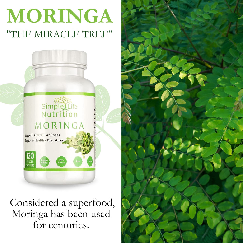 Organic Moringa Powder Capsules E63219