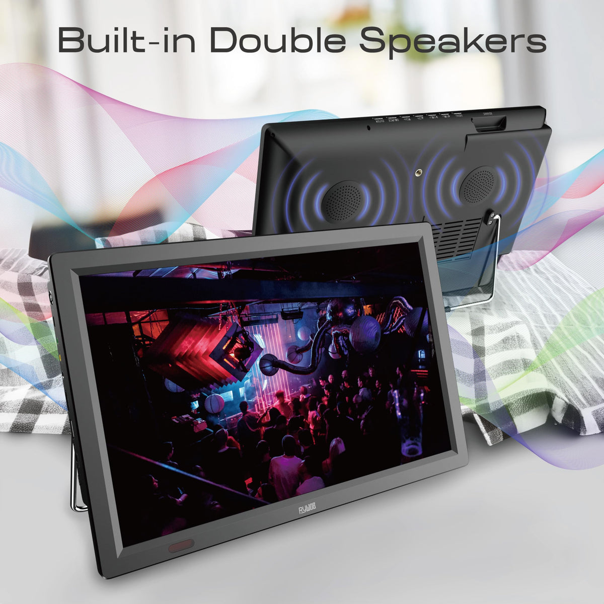 14 Inch Portable TV with Digital Tuner A3804