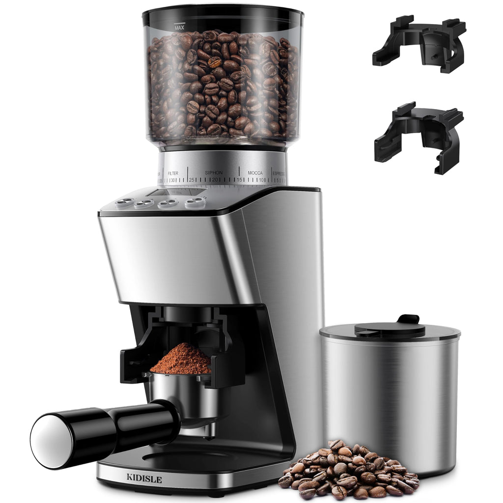 Electric Conical Burr Coffee Grinder with 51 Grind Settings C697665